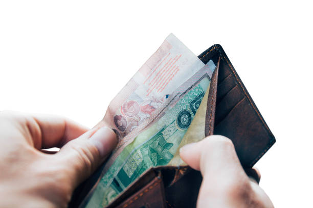 istock Thai money in wallet 640231722