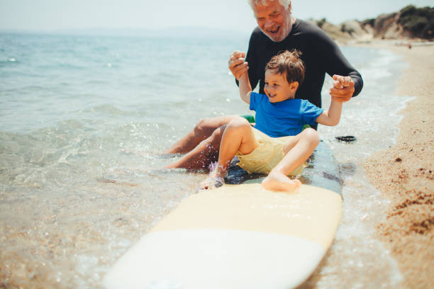 istock Basics of surfing with my grandpa 640240768