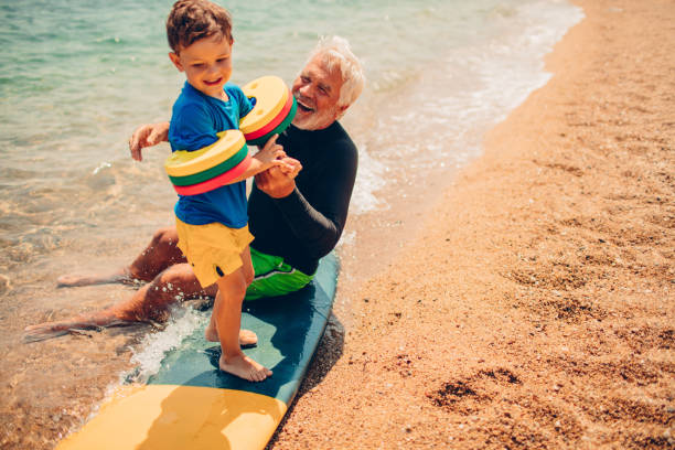 istock Basics of surfing with my grandpa 640241684