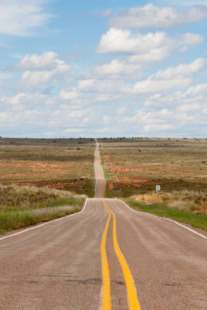 istock Long Road in New Mexico, USA 640243830