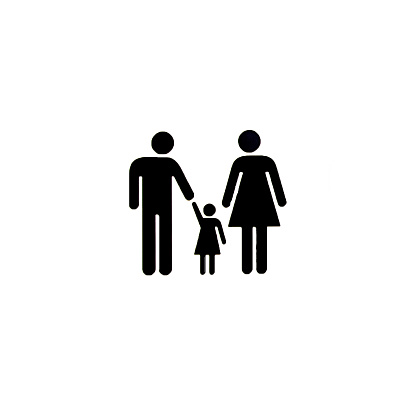 Restroom Symbol - Family 
