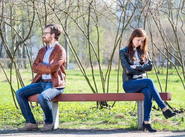 istock Couple in quarrel 640249400