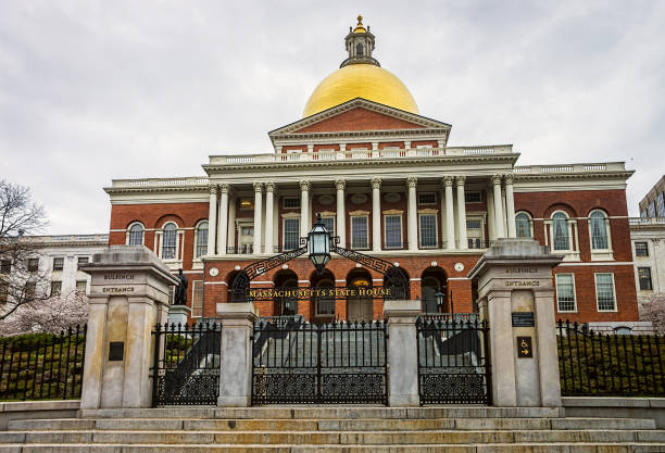 istock State Library of Massachusetts in downtown Boston US 640252336