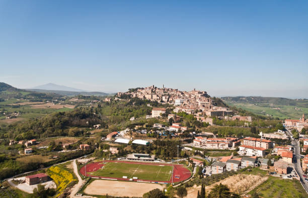 istock typical medieval village in Tuscany between Arezzo and Siena 640261390