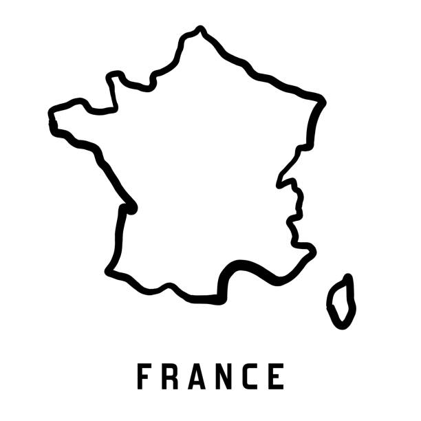 Simple Vector France Map 2,800+ Simple Map Of France Stock Illustrations, Royalty-Free Vector ...