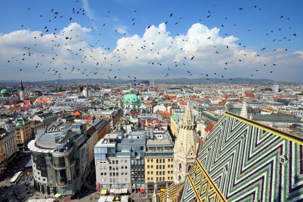 istock Vienna aerial view 640279804