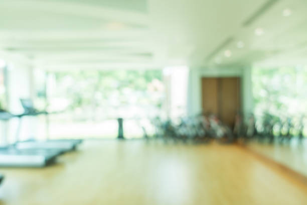 istock Blurred fitness gym 640282610