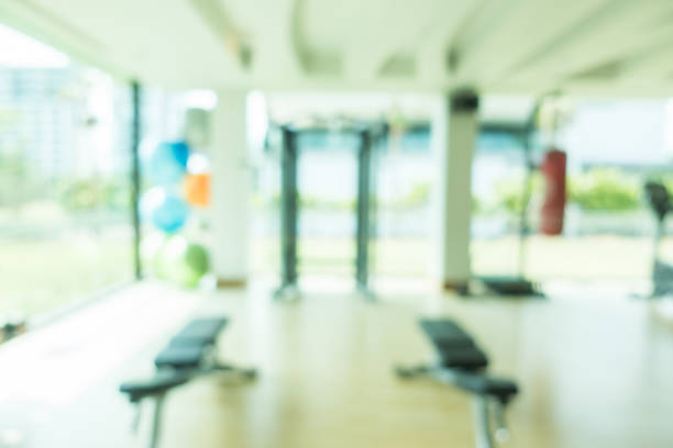 istock Blurred fitness gym 640282778