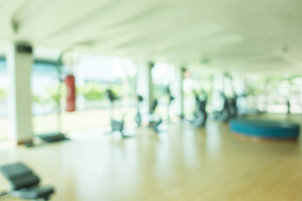istock Blurred fitness gym 640282816