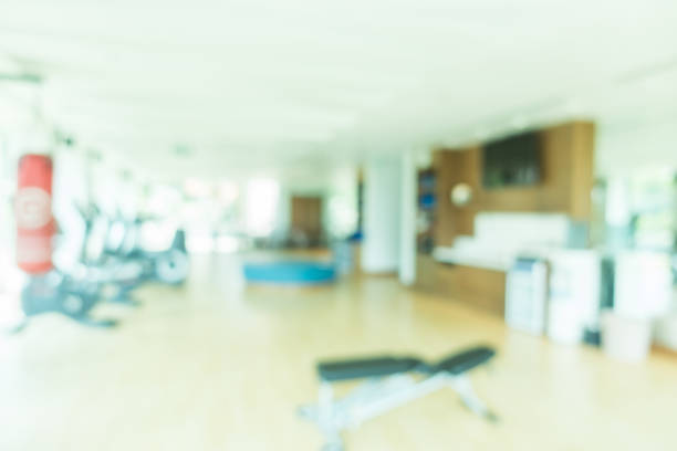 istock Blurred fitness gym 640282870