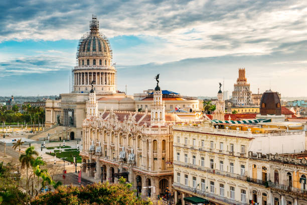 istock Skyline of Old Havana Cuba 640284856