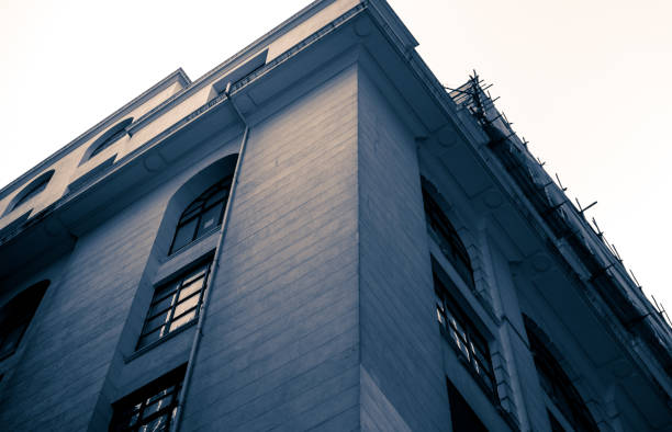 windows of business building