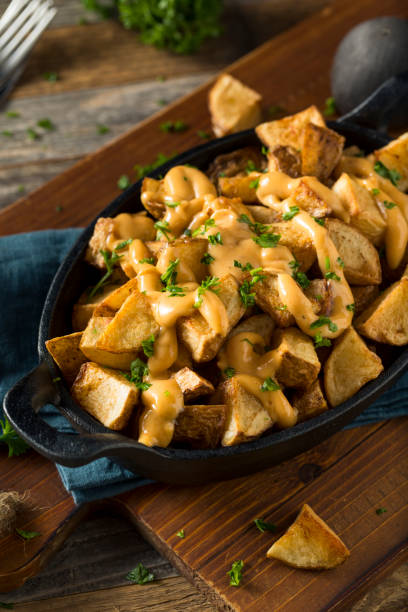 istock Homemade Fried Spanish Patatas Bravas 640292716