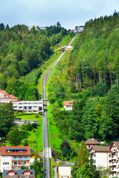 istock Mountain ropeway SommerBergbahn in Bad Wildbad, Schwarzwald Germany. 640293480