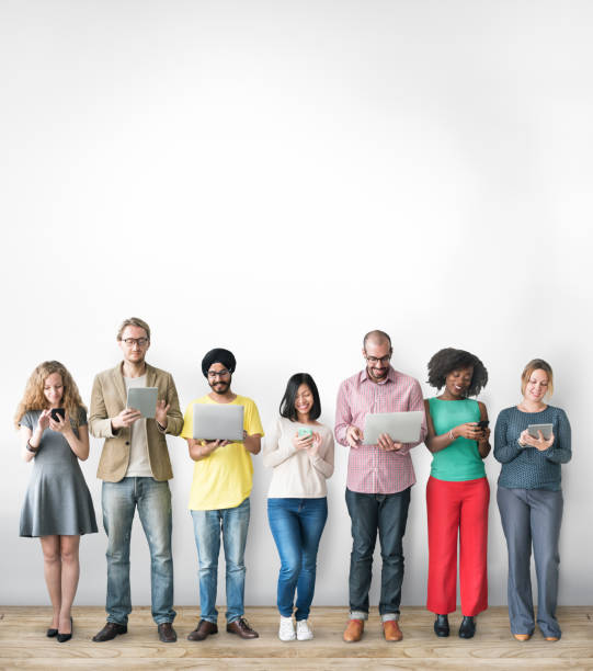 istock Group of People Connection Digital Device Concept 640294272