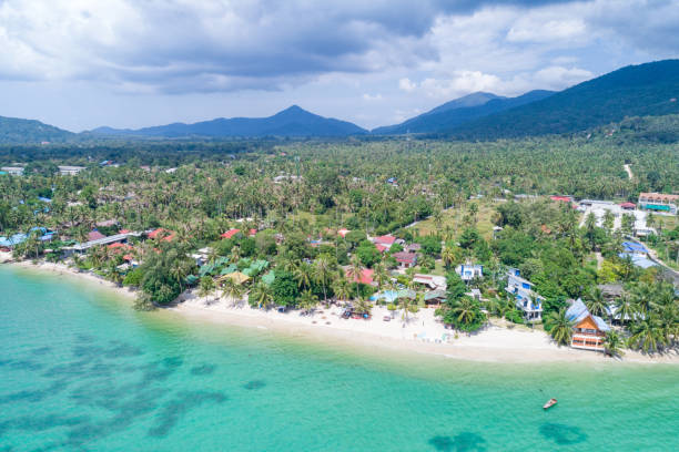 istock Beach Front, Baan Tai, Koh Phangan, Thailand 640294548