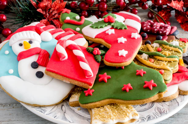 istock Baked Christmas cookies 640295480