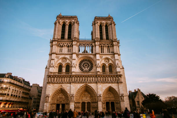 istock Notre Dame cathedral, Paris 640312396