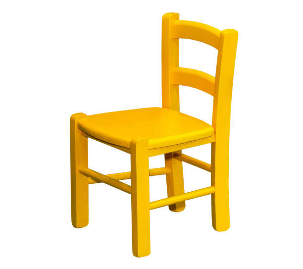 istock Kids wooden chair 640312448