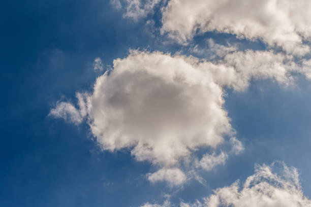 istock beautiful of Blue sky background with tiny clouds 640313144
