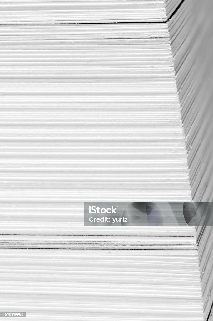300 Paper Stack White Paper Stack Stock Photo - Download Image Now - Angle, Backgrounds ...