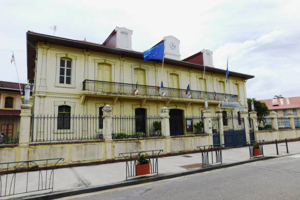 istock Cayenne Cityhall - French Guyana 640320816