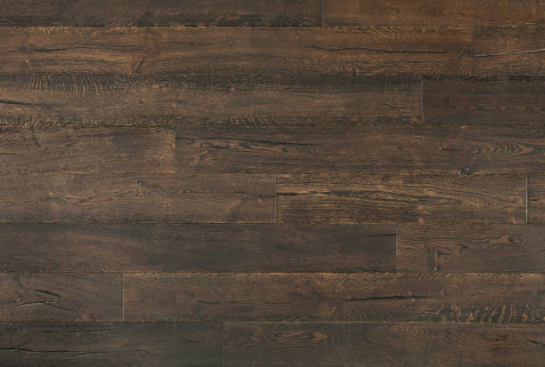 Distressed Dark Oak Textured Vintage Wood Background