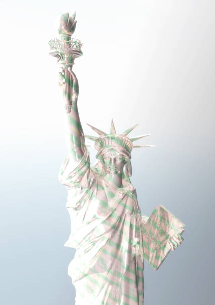 istock Digital Rendering of the Statue of Liberty 640325672