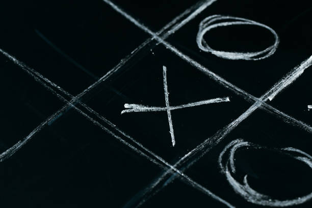 istock tic tac toe chalk on a school blackboard dark 640327562