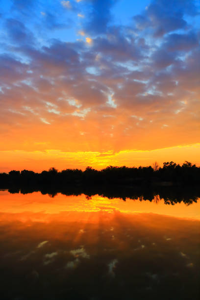 istock Beautiful atmosphere sky at sunset. 640330816