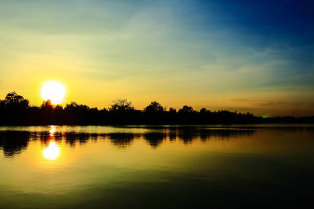 istock Beautiful atmosphere sky at sunset. 640330836