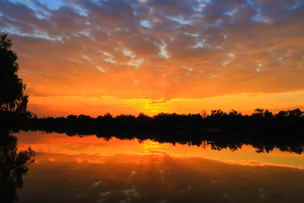 istock Beautiful atmosphere sky at sunset. 640330838