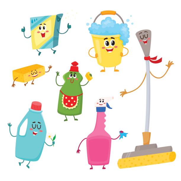 1,270 Housework Funny Illustrations & Clip Art - iStock