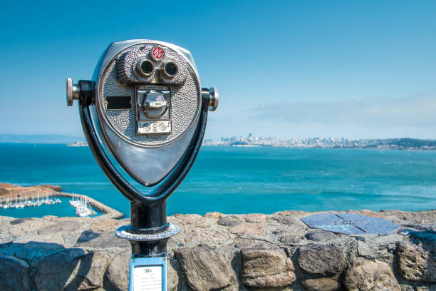 istock Binocular viewer of San Fransisco 640340730