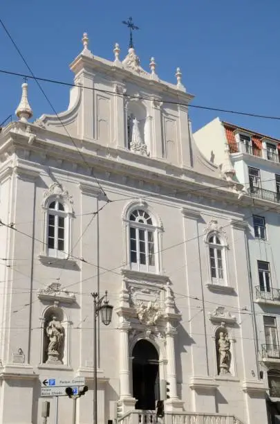 Church of the Italians (Our Lady of Loreto), in the district of Chiado, Lisbon, Portugal