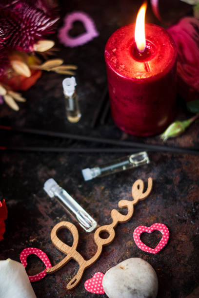istock LOVE letters on Valentine's day background. 640345892
