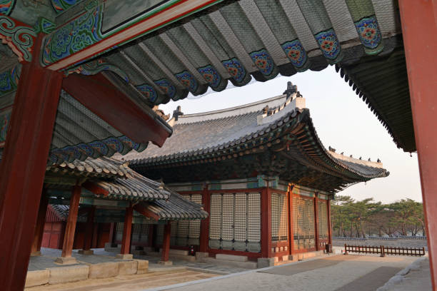 istock Palace pavilions, Seoul 640345992
