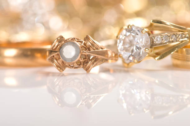 istock Gold jewelry. 640347098