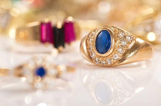 istock Gold jewelry. 640347198