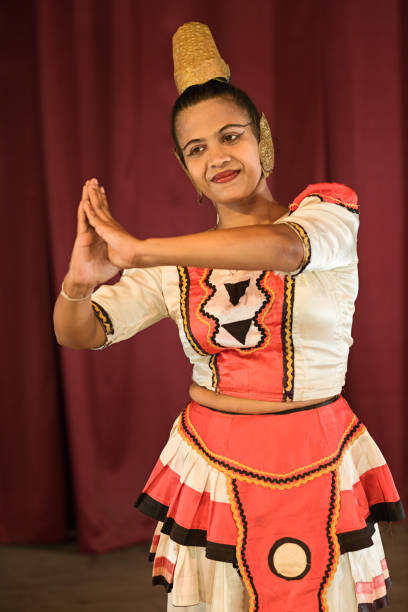 istock Kandyan dancer during the show, Kandy, Sri Lanka 640348356