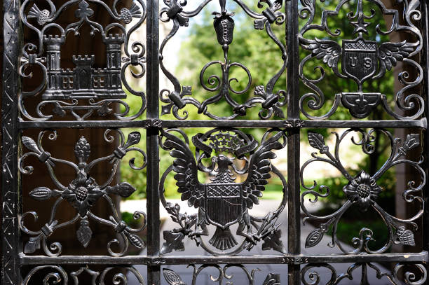 Iron fence, London