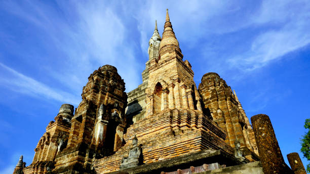 istock Historical Park Wat Mahathat temple Sukhothai 640806576