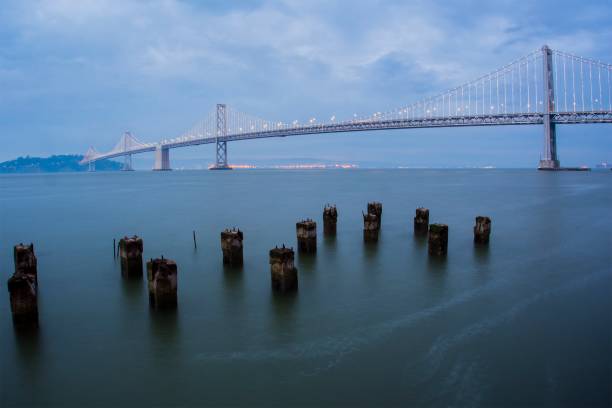 istock Bay Bridge At Sundown, San Francisco 640814094