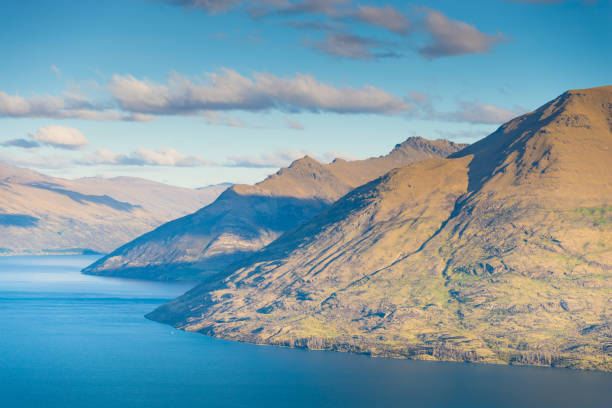 istock Panoramic view Queenstown downtown New Zealand 640829756