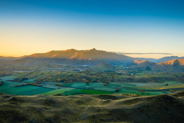 istock Panoramic view remarkable peak New Zealand 640829798