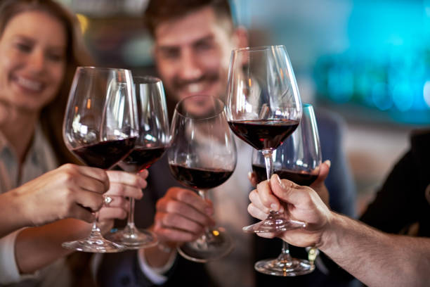 istock People celebrating in the restaurant 640836248