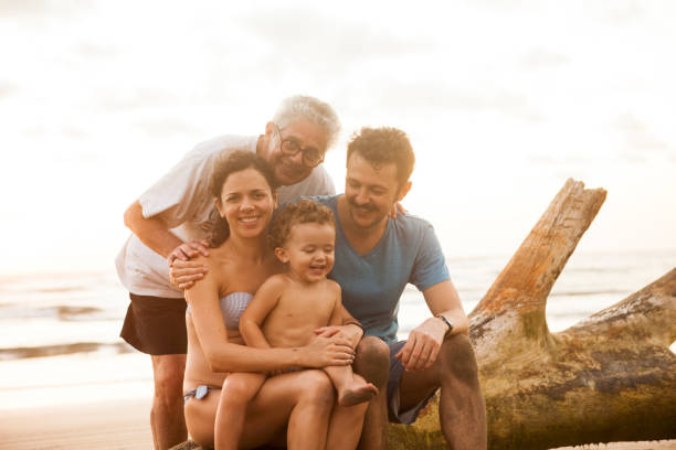 istock Family at the beach 640838572