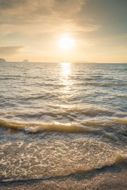 istock Beautiful sunset at tropical sea 640839430
