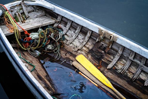 istock Old boat at Peggy's Cove Nova Scotia Canada 640853734