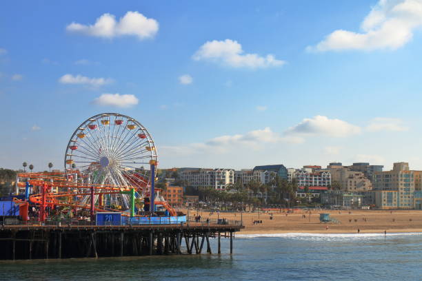 istock Santa Monica Pier Fun Park - USA 640872984